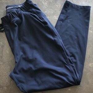 Old Navy Dark Blue Powersoft Slim Taper Pants, L Tall